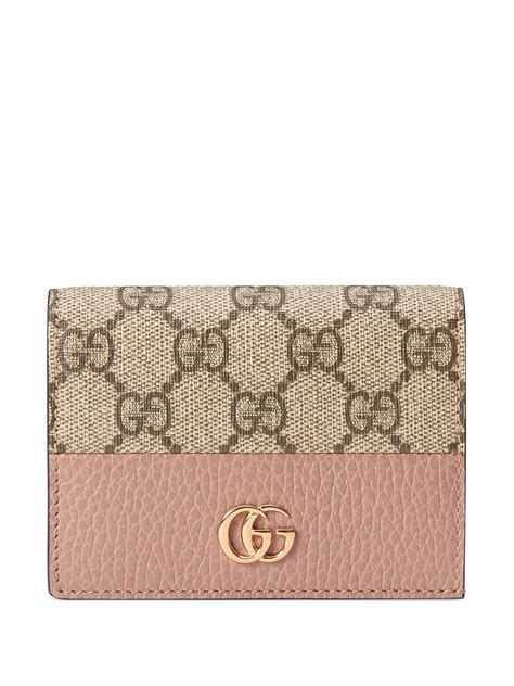 gucci card holder womens sale|Gucci gg marmont card holder.